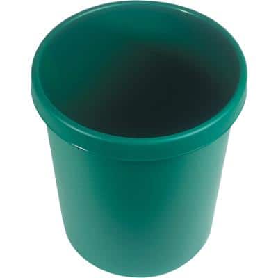 helit Papierkorb "the german", 30 Liter, PE, grün (EAN: 4012086051148)