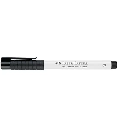 FABER-CASTELL Tuschestift PITT artist pen, weiß (EAN: 4005401674016)