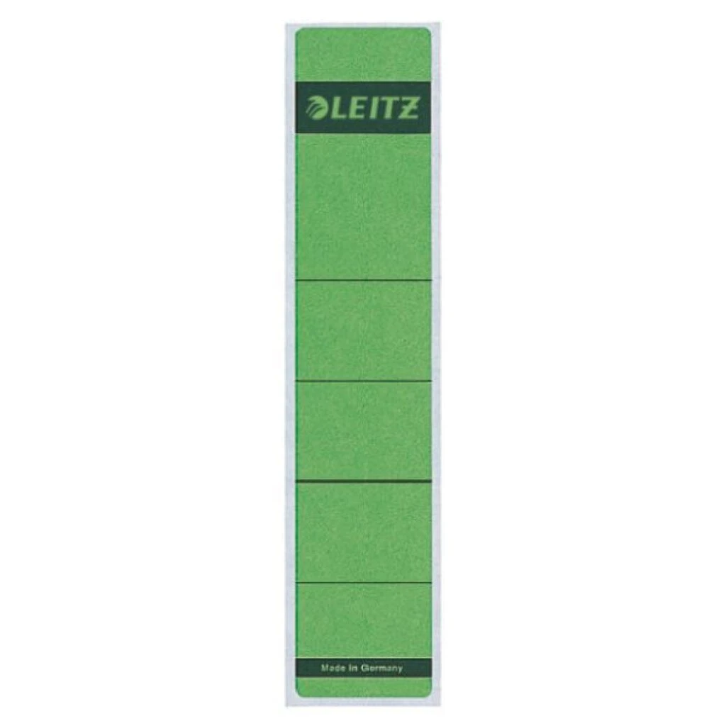 LEITZ Ordnerrücken-Etikett, 39 x 192 mm, kurz, schmal, grün (EAN: 4002432302505)