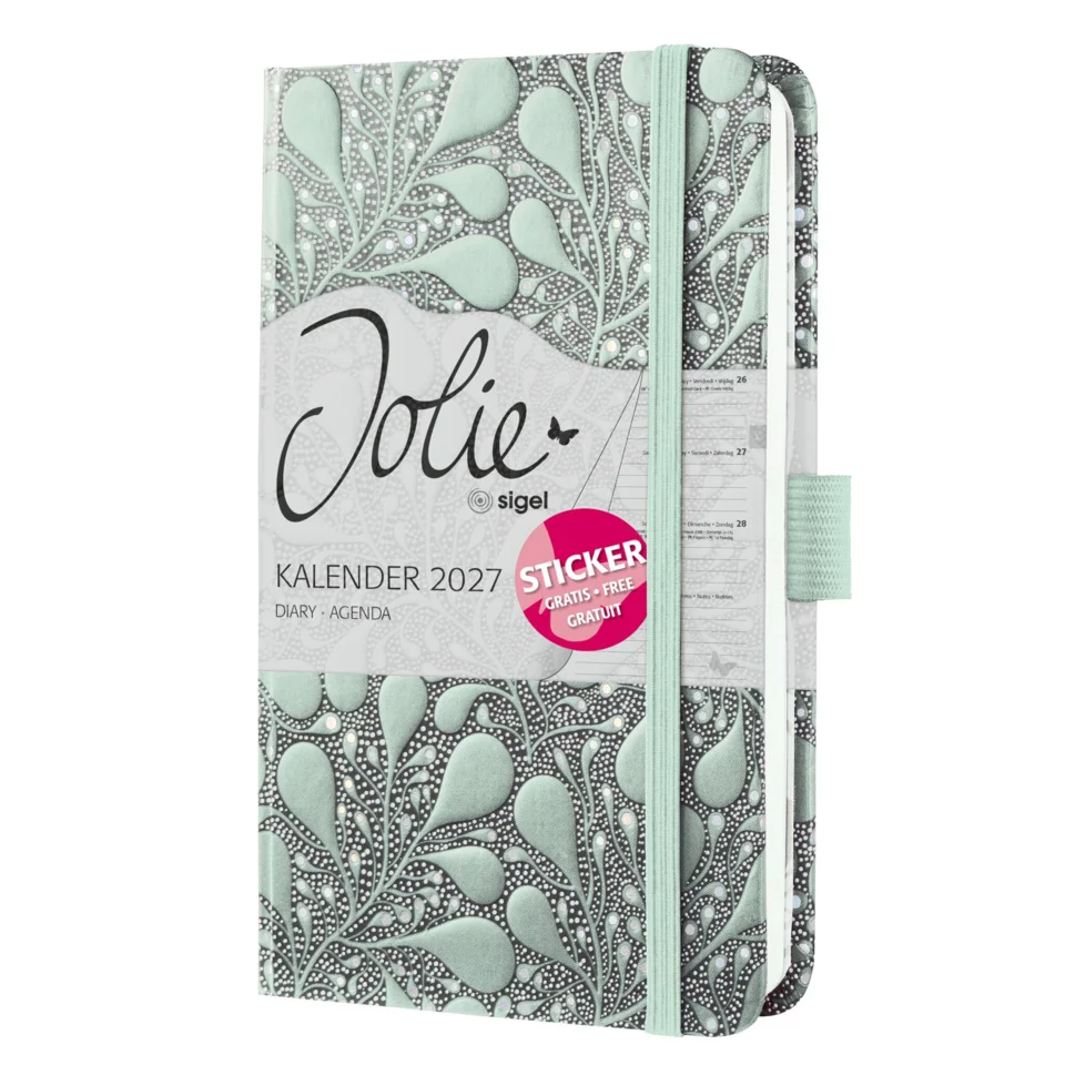 sigel Taschenkalender Jolie Beauty 2026 "Enchanted Nature" (EAN: 4004360764035)