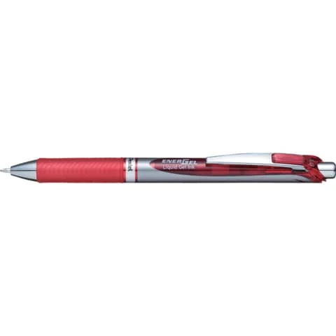 Pentel Liquid Gel-Tintenroller Energel BL80, rot (EAN: 0884851017116)