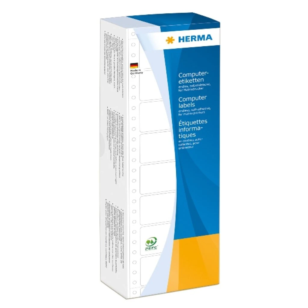 HERMA Computeretiketten endlos, 68,58 x 35,7 mm, 1-bahnig (EAN: 4008705082075)