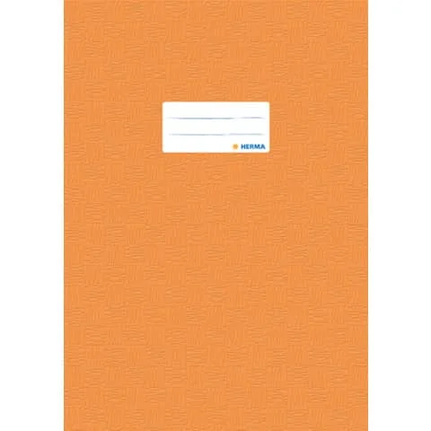 HERMA Heftschoner, DIN A4, aus PP, orange gedeckt (EAN: 4008705074445)