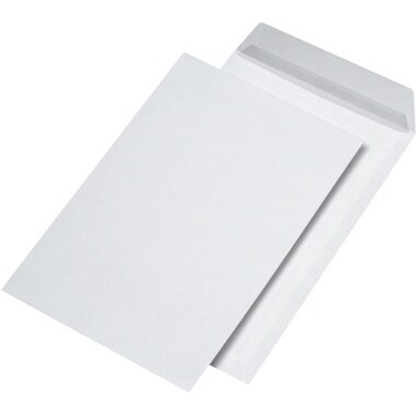 MAILmedia Versandtasche C4 haftklebend, ohne Fenster, weiß (EAN: 4003928888374)
