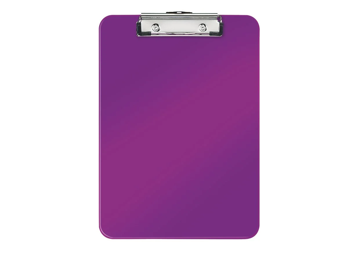 LEITZ Klemmbrett WOW, DIN A4, Polystyrol, violett (EAN: 4002432107315)