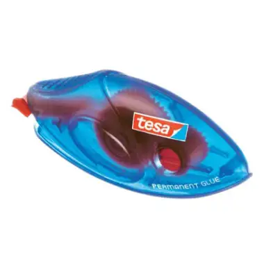 tesa ecoLogo Einweg-Kleberoller PERMANENT GLUE, 8,4mm x 8,5m (EAN: 4042448110343)