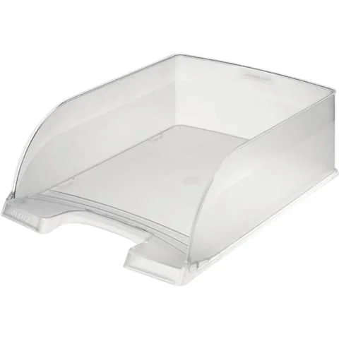 LEITZ Briefablage Plus Jumbo, DIN A4, Polystyrol, frost (EAN: 4002432374809)
