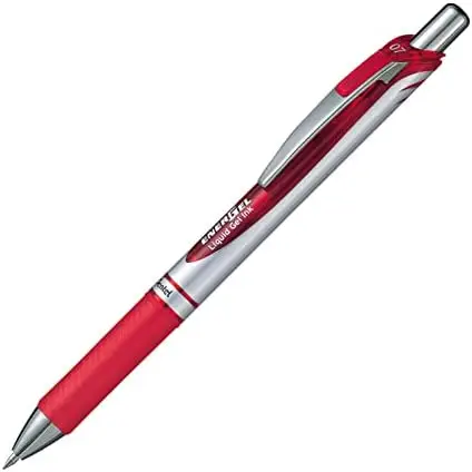Pentel Liquid Gel-Tintenroller Energel BL77, rot (EAN: 4902506070968)