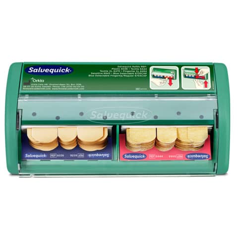 CEDERROTH Salvequick Pflasterspender, bestückt, Kunststoff (EAN: 7310614907002)