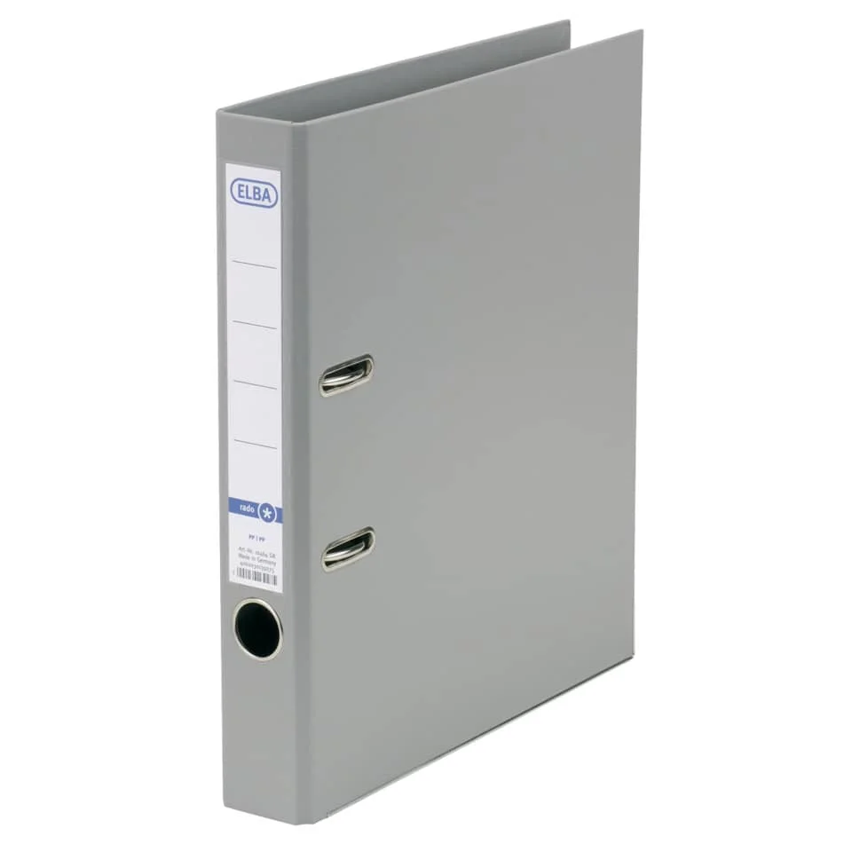 ELBA Ordner rado smart Pro+, Rückenbreite: 50 mm, grau (EAN: 4002030139275)