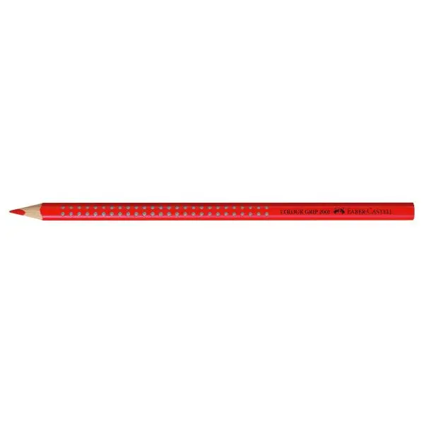 FABER-CASTELL Dreikant-Buntstift Colour GRIP, morgenrot (EAN: 4005401124184)