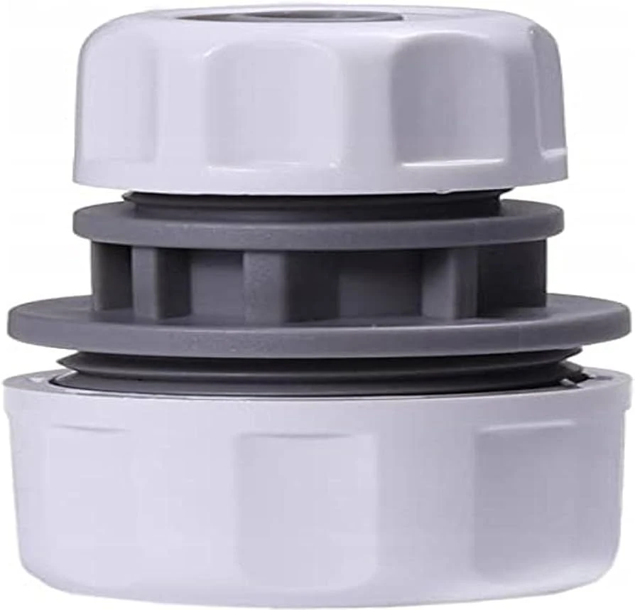 Bradas Schlauchverbinder WHITE LINE, 3/4" auf 1/2", weiß (EAN: 5904182442724)
