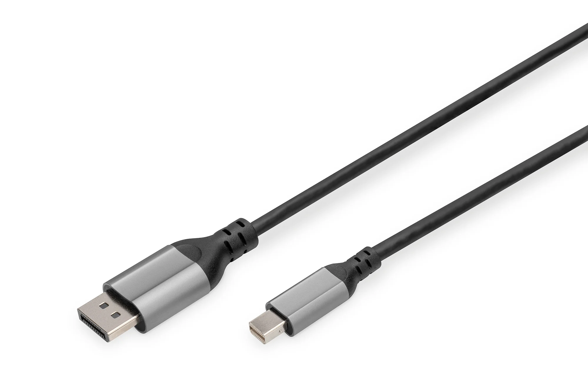 DIGITUS 8K 1.4 DisplayPort Adapterkabel, mini-DP - DP, 2,0 m (EAN: 4016032484226)