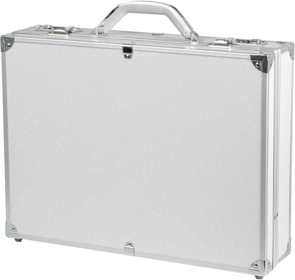 ALUMAXX Attaché-Koffer "OCTAN", Aluminium, silber (EAN: 4021068451036)