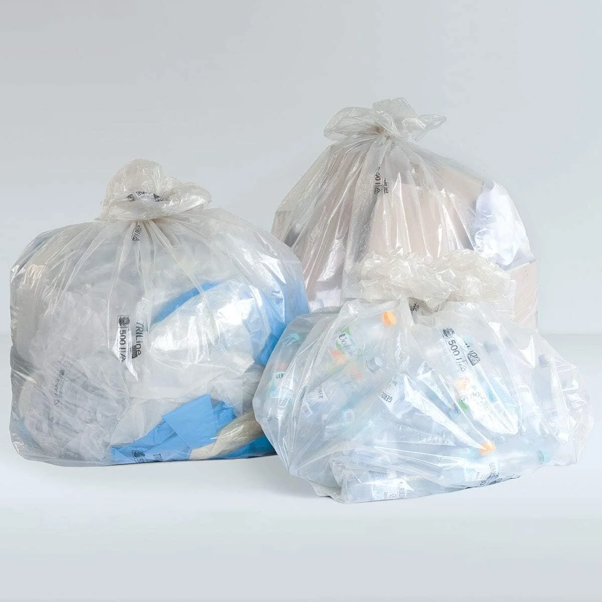 TRIline Öko Großraum-/Volumen-Abfallsack, 2500 Liter, transparent (EAN: 4260123534264)