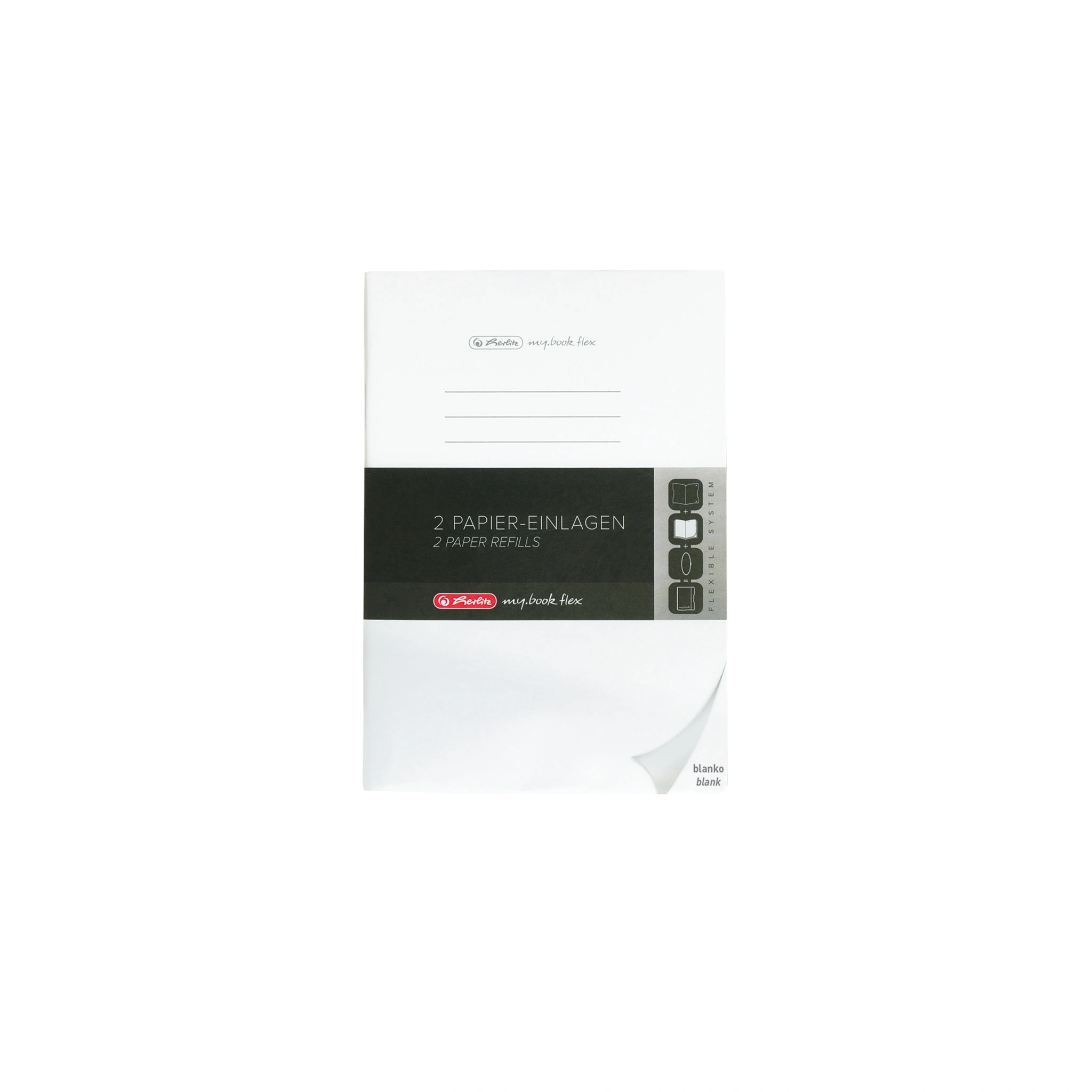 herlitz Papier-Ersatzeinlagen für Notizheft my.book flex, A5 (EAN: 4008110262505)
