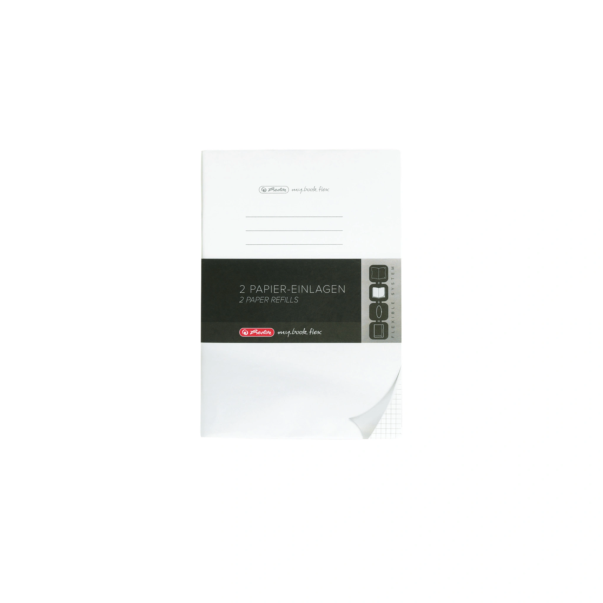 herlitz Papier-Ersatzeinlagen für Notizheft my.book flex, A5 (EAN: 4008110262482)