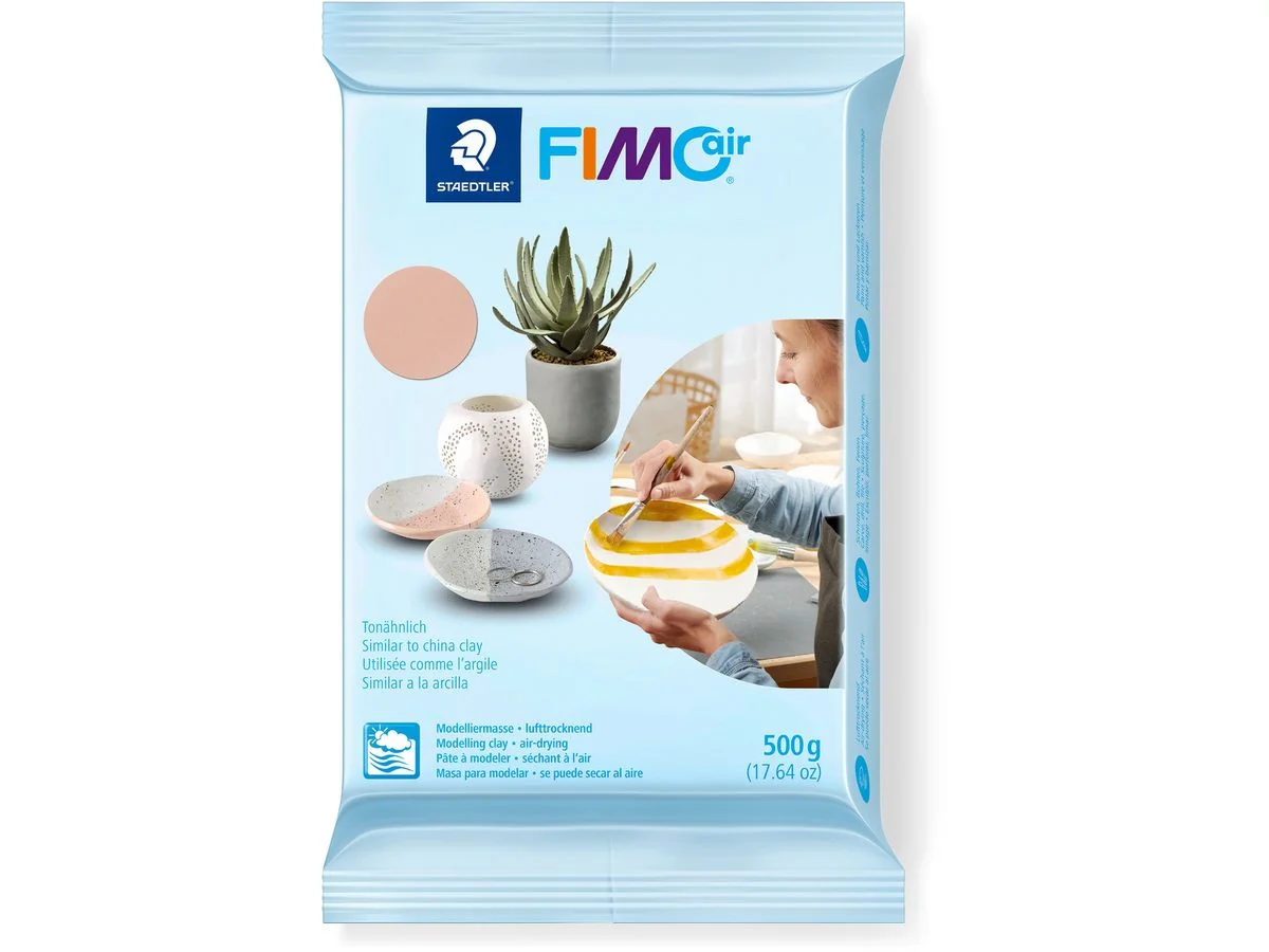 FIMO air Modelliermasse, lufthärtend, hautfarben, 500 g (EAN: 4006608806514)
