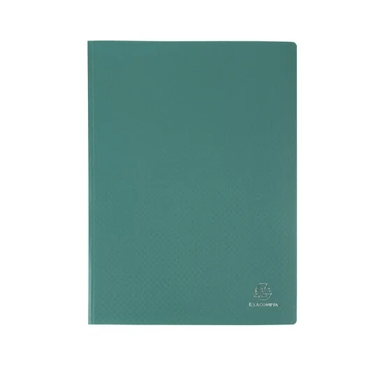 EXACOMPTA Sichtbuch, DIN A4, PP, 100 Hüllen, dunkelgrün (EAN: 3130630851035)