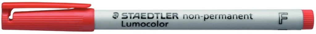 STAEDTLER Lumocolor NonPermanent-Marker 316F, rot (EAN: 4007817304525)
