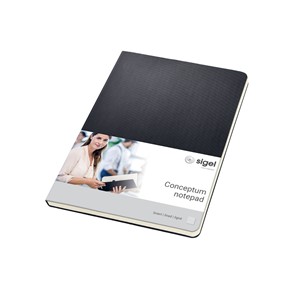 sigel Notizheft Conceptum, DIN A5, liniert, schwarz (EAN: 4004360831263)