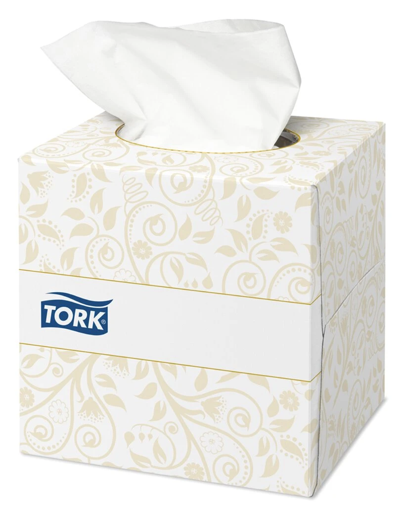 TORK Kosmetiktücher, extra weich, 2-lagig, weiß (EAN: 7322540123753)