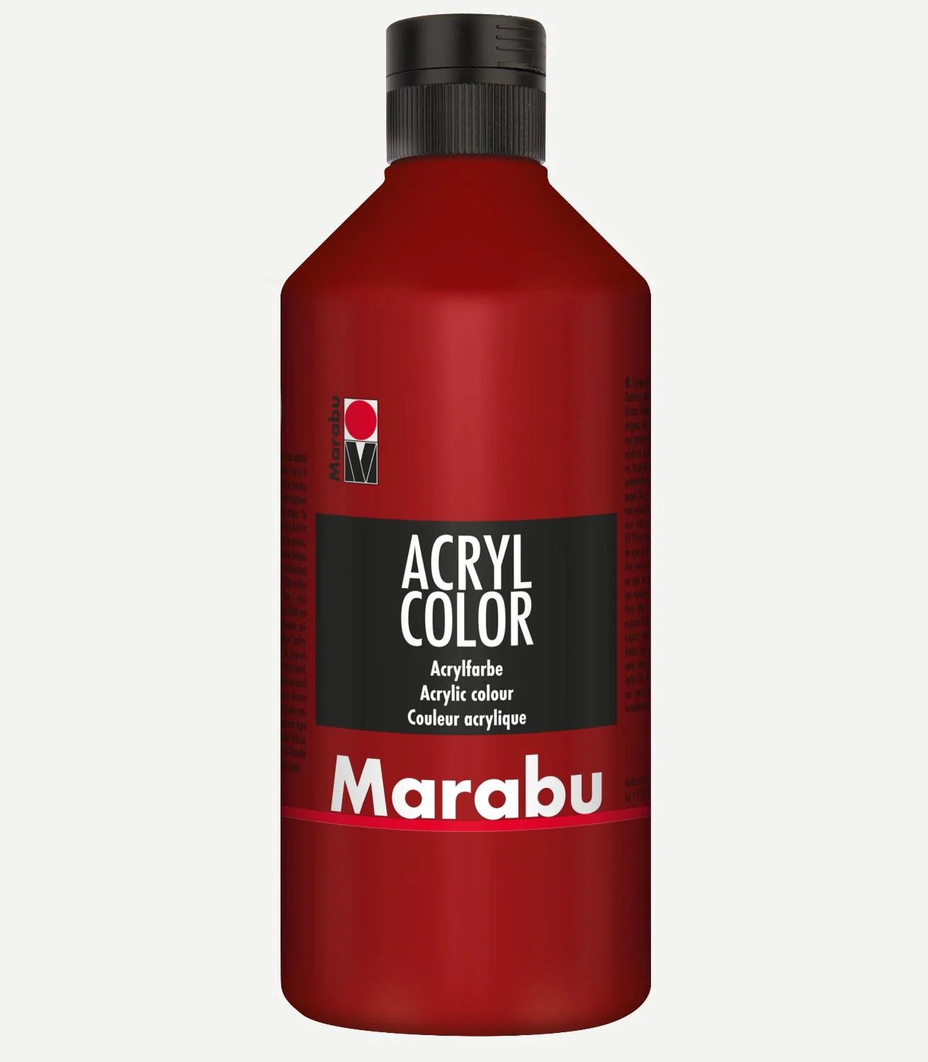 Marabu Acrylfarbe Acryl Color, 500 ml, rubinrot 038 (EAN: 4007751724090)
