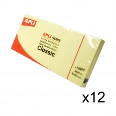 APLI Haftnotizen "CLASSIC Notes!", 40 x 50 mm, gelb (EAN: 8410782109778)