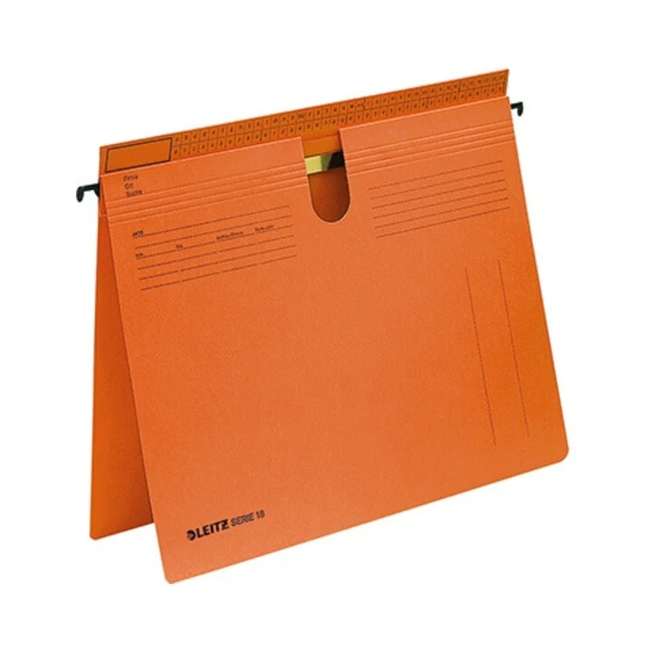 LEITZ SERIE 18 Hängehefter, Manilakarton 250 g/qm, orange (EAN: 4002432303083)