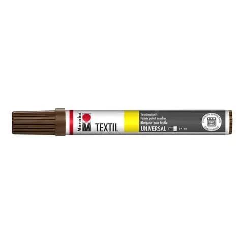 Marabu Textilmarker "Textil Painter", mittelbraun (EAN: 4007751095473)