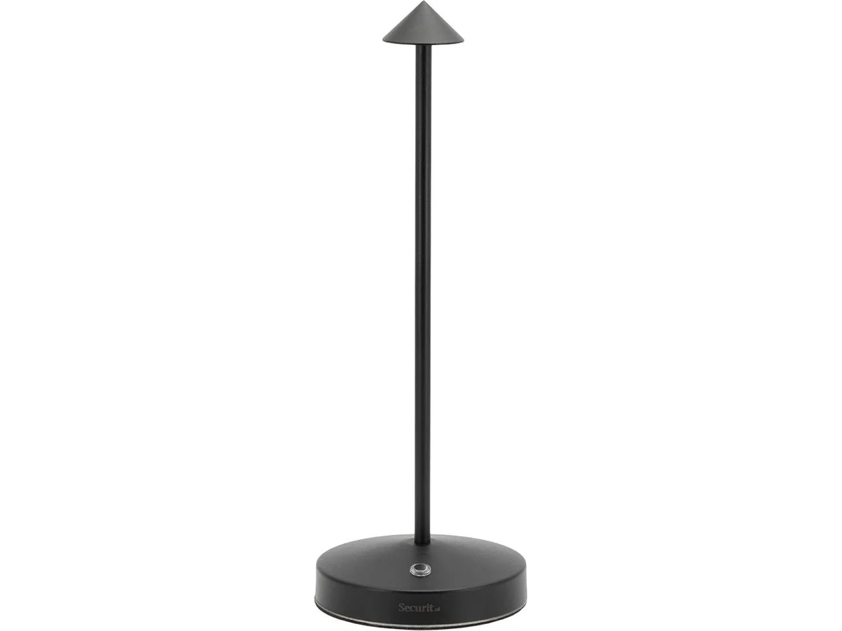 Securit Akku LED-Tischleuchte ANGELINA, schwarz (EAN: 8720663160478)