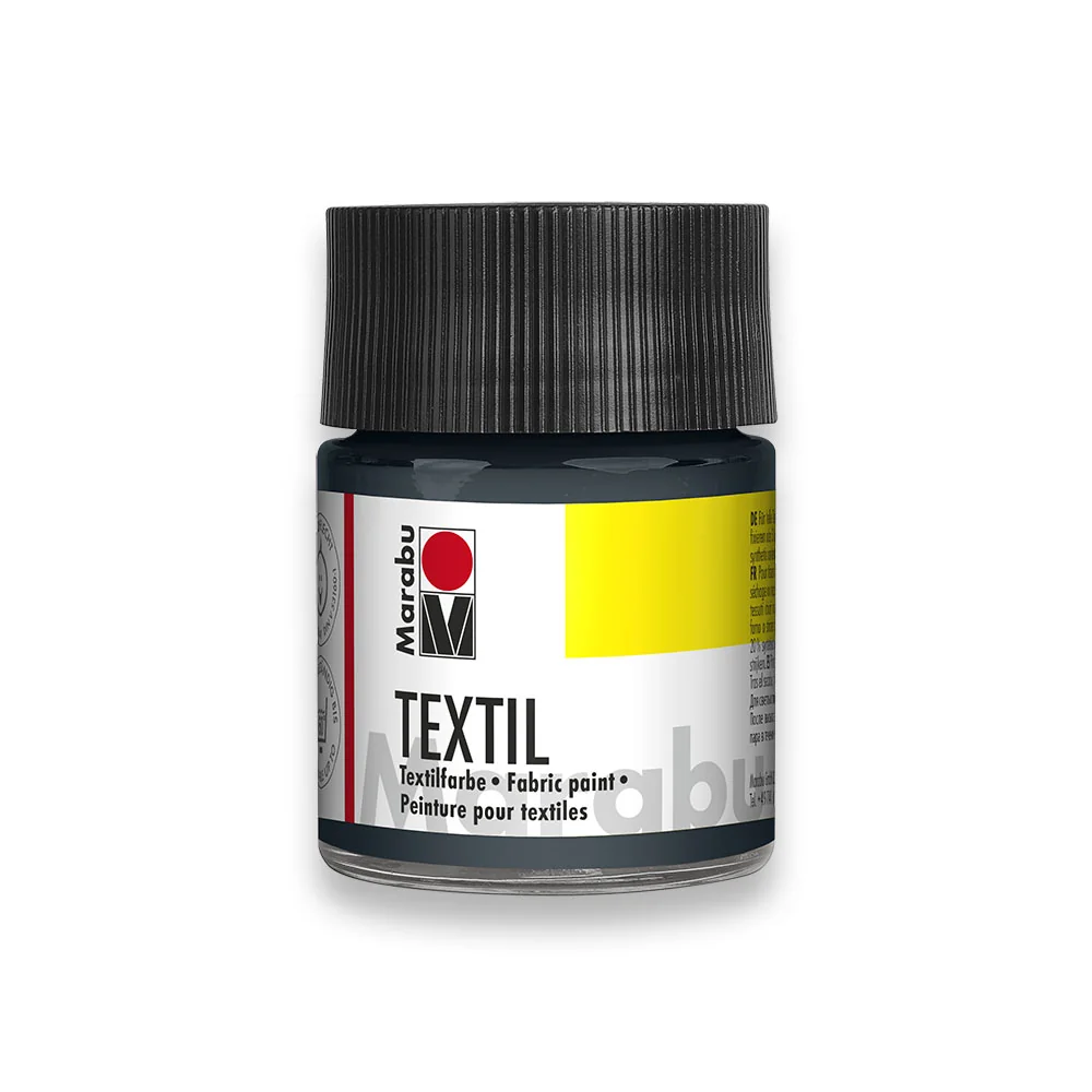 Marabu Stoffmalfarbe Textil, 50 ml, grau 078 (EAN: 4007751055941)