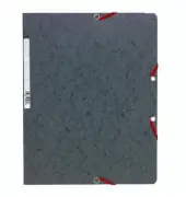 EXACOMPTA Eckspannermappe, DIN A4, Karton, grau (EAN: 3130630055716)