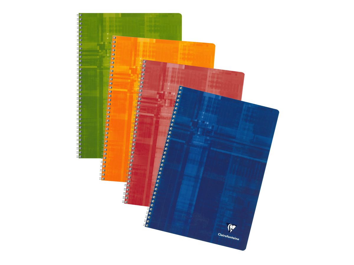 Clairefontaine Spiralheft, DIN A4, kariert 4x4, 50 Blatt (EAN: 3329680814446)