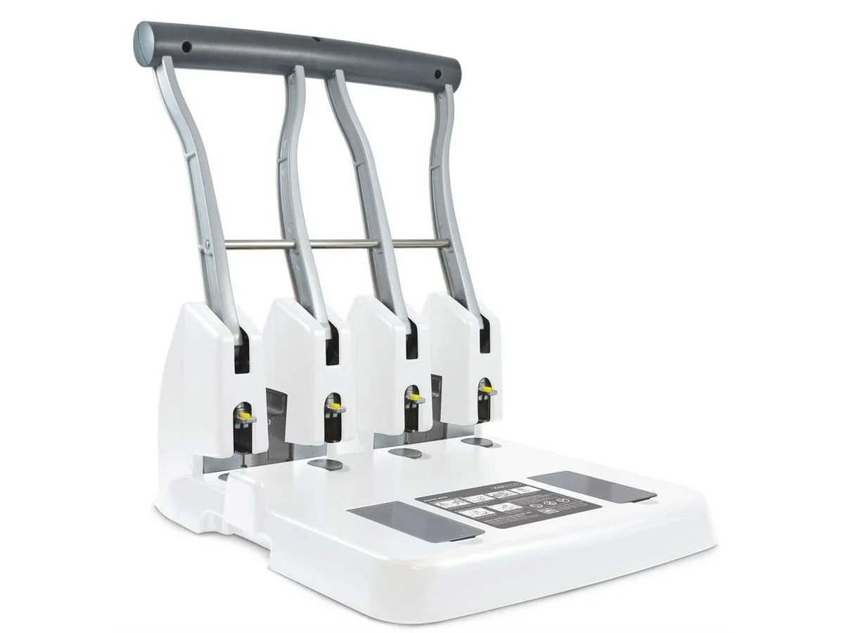 RAPESCO Vierfachlocher ECO P4400, soft weiß (EAN: 5018505010078)