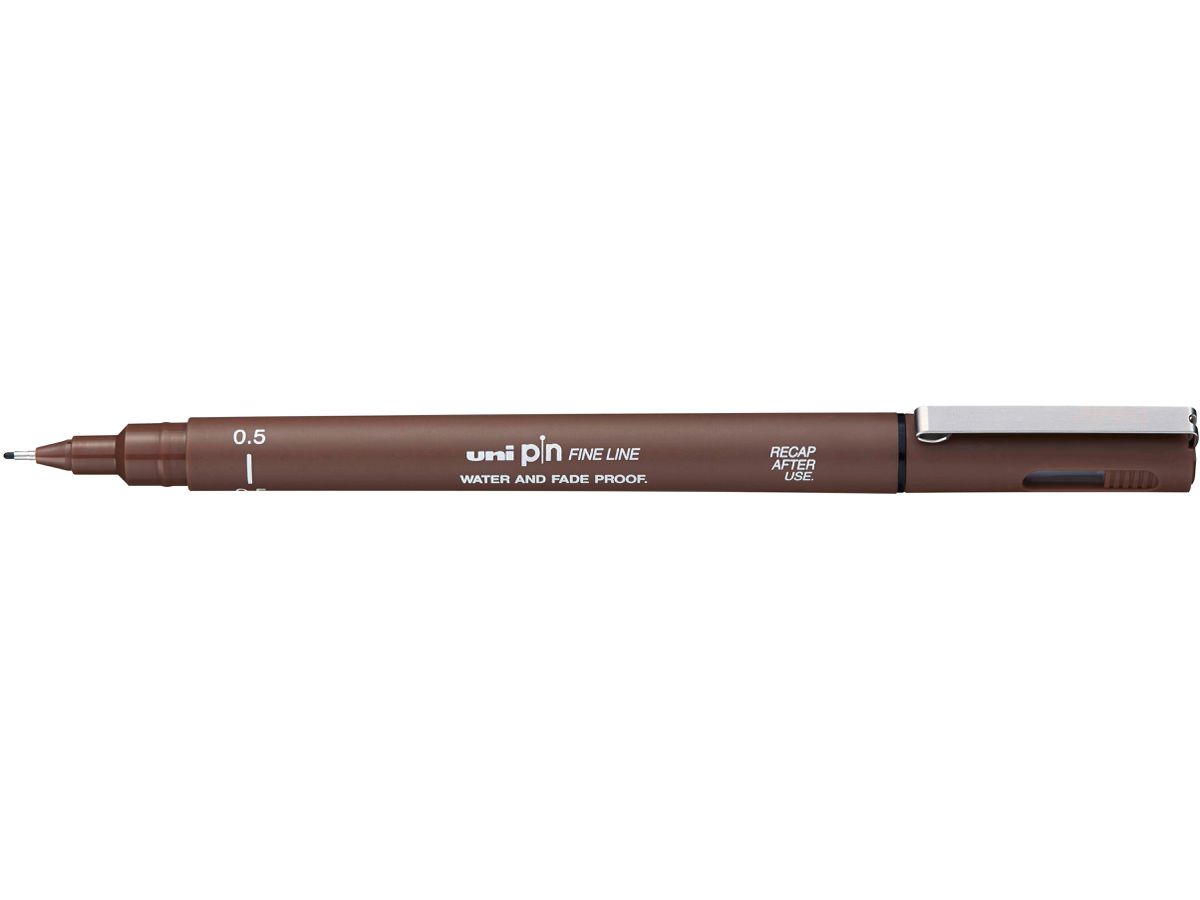 uni-ball Fineliner PIN 05200 SEP, sepia (EAN: 4902778230800)
