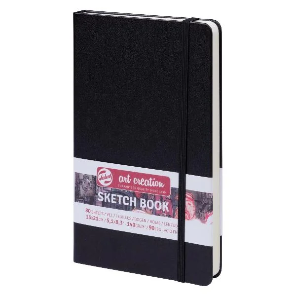 ROYAL TALENS Skizzenbuch Art Creation, 130 x 210 mm, schwarz (EAN: 8712079383503)