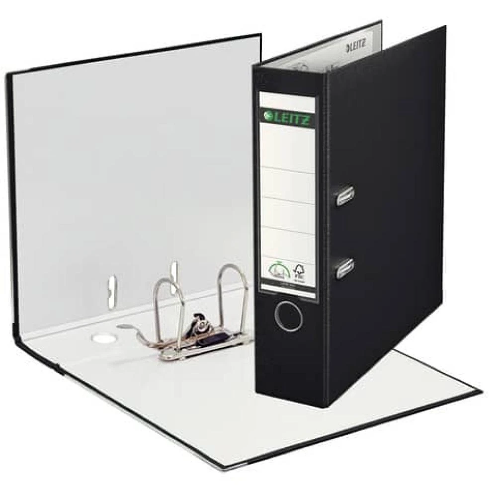 LEITZ 180 Grad Ordner, DIN A4, 80 mm, schwarz (EAN: 4002432359554)