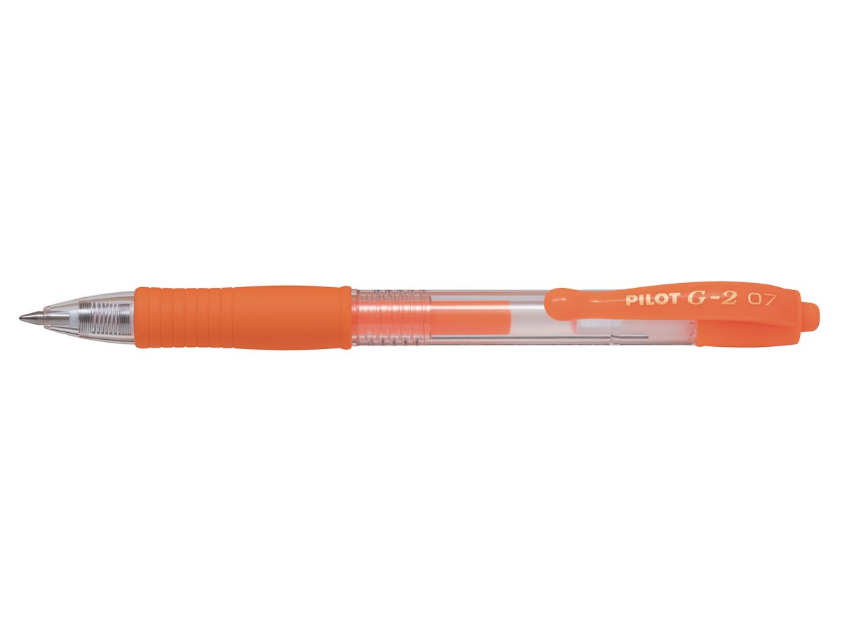 PILOT Gelschreiber G2 07 Neon, neonorange (EAN: 4902505586439)
