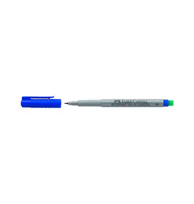 FABER-CASTELL NonPermanent-Marker MULTIMARK S, blau (EAN: 4005401524519)