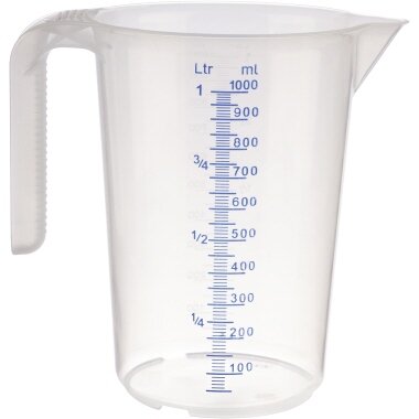 APS Messbecher STACKABLE, 1,0 Liter, transparent (EAN: 4004133300620)