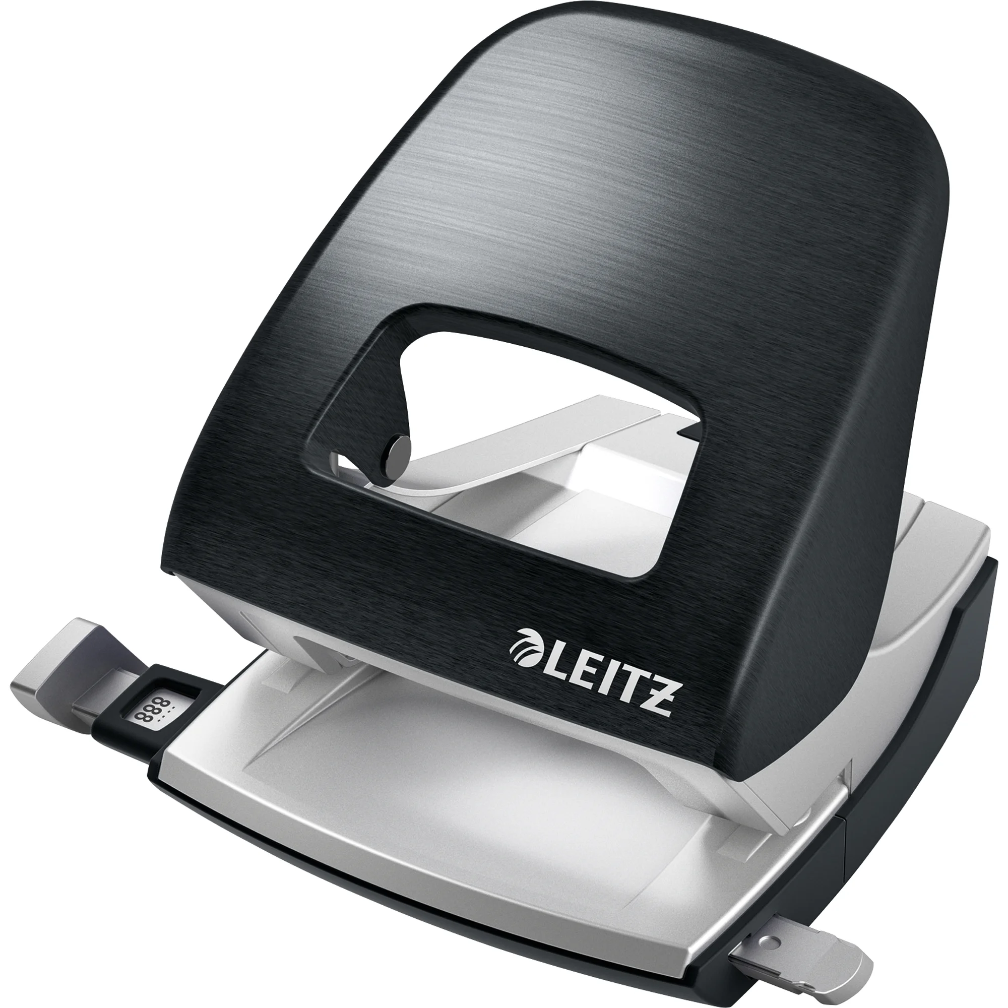 LEITZ Locher Style Nexxt 5008, satin-schwarz (EAN: 4002432107377)