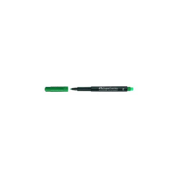 FABER-CASTELL Permanent-Marker MULTIMARK M, grün (EAN: 4005401525639)