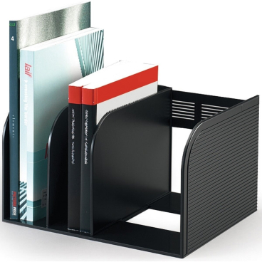 DURABLE Stehsammler OPTIMO eco, 3 Fächer, anthrazit (EAN: 4005546108155)