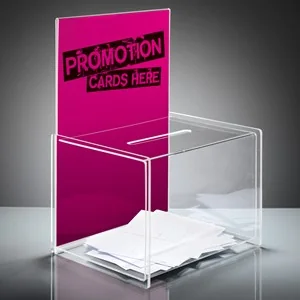 sigel Aktionsbox, Acryl, glasklar, (B)17 x (T)23 x (H)30 cm (EAN: 4004360980411)