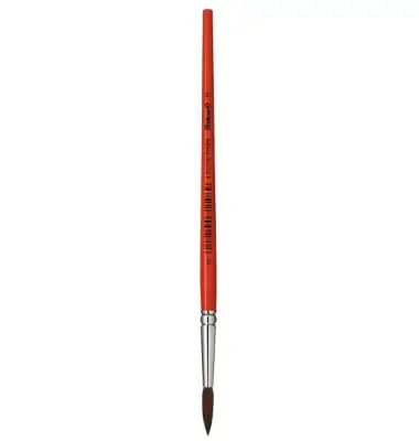 Pelikan Haarpinsel Sorte 23, Gr. 12, stumpfer Holzstiel, orange (EAN: 4012700711083)