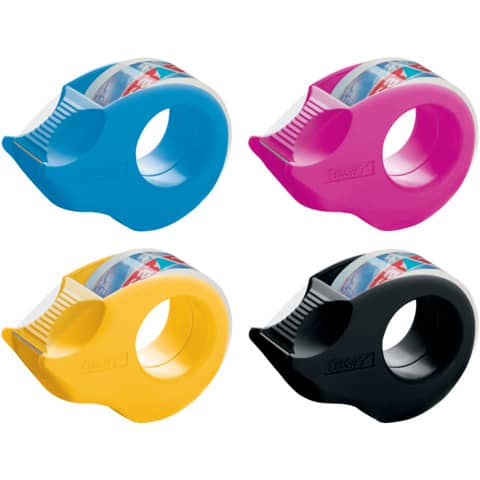 tesa Mini Abroller inkl. tesa Film klar, im Thekendisplay (EAN: 4042448222664)