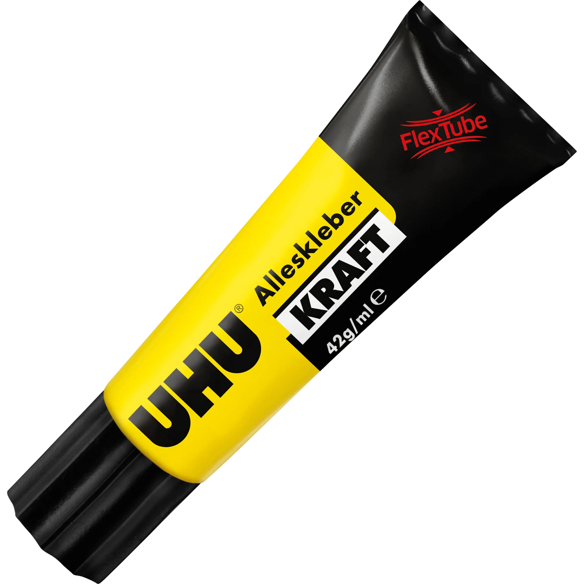 UHU Alleskleber Kraft, lösemittelhaltig, transparent, 42 g (EAN: 4026700450408)