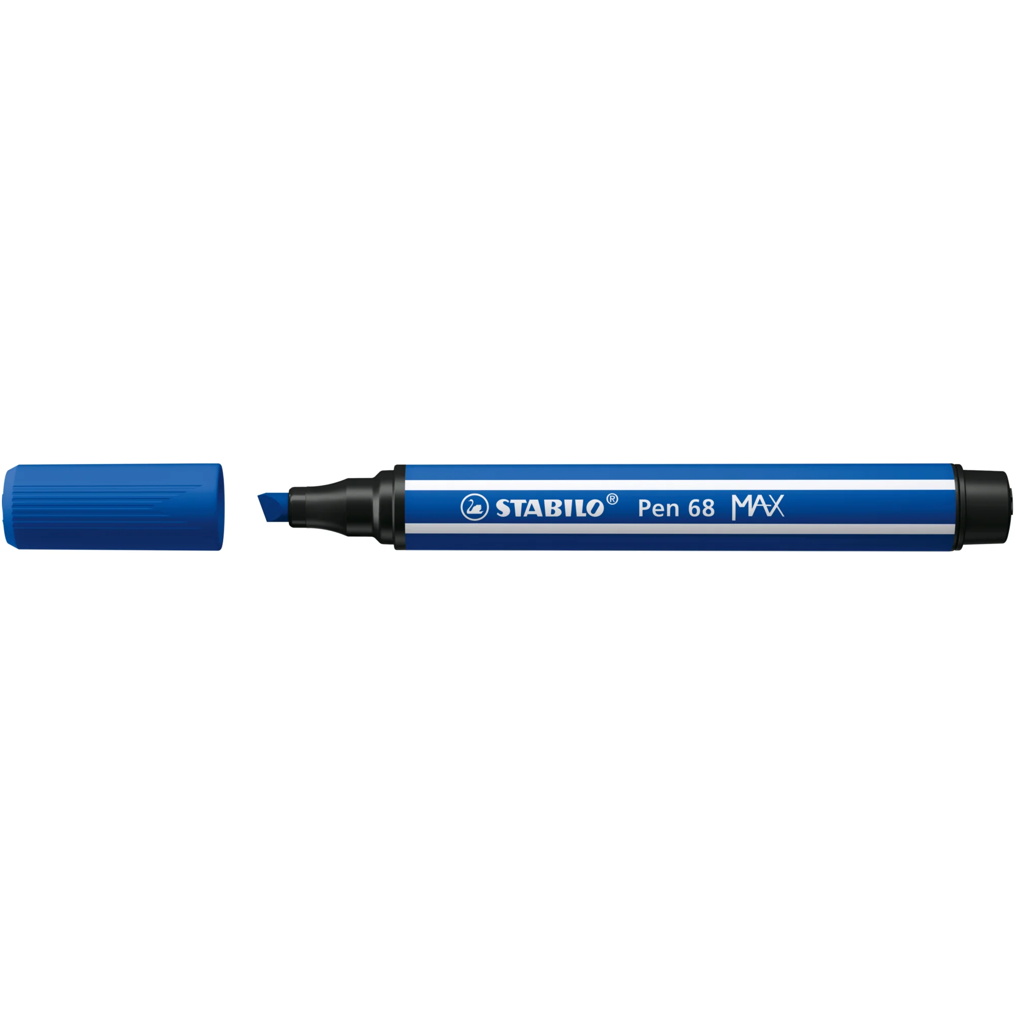 STABILO Fasermaler Pen 68 MAX, mittelblau (EAN: 4006381569613)