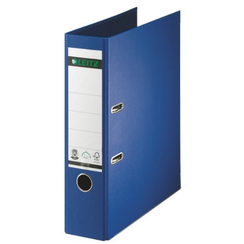 LEITZ Vollpapier-Ordner, 180 Grad, DIN A4, 80 mm, blau (EAN: 4002432102860)